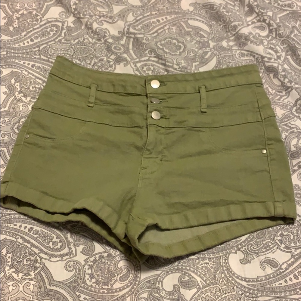 High Waisted Refuge Shorts